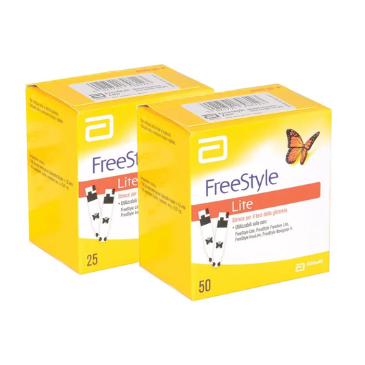 Abbott Freestyle Glucose Strips, Lite,TWO Pack of 50.